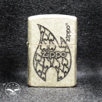 فندک زیپو طرح اصل خشدار مدل Zippo Flame