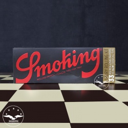 کاغذ سیگار اسموکینگ بزرگ کفی دار با فیله ( مشکی ) 