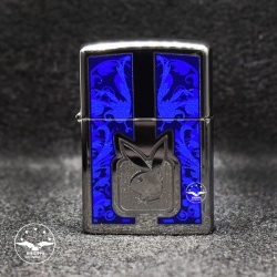 فندک زیپو اصل مدل Playboy Blue-24927