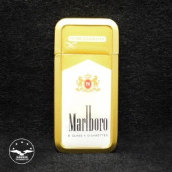 فندک طرح سیگار مارلبرو طلایی