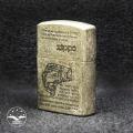 فندک زیپو طرح اصل مدل Fish and Zippo