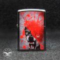 فندک زیپو اصل مدل Grunge Howling Wolf-29344