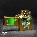 فندک زیپو اصل مدل IRISH Skull Design-4S121