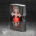 فندک زیپو اصل مدل Cross With Wings-28626