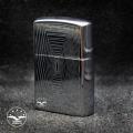فندک زیپو طرح اصل مدل Striped Steel