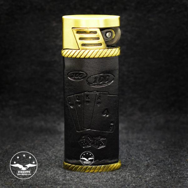 فندک چرمی طرح پاسور