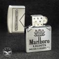 فندک خشدار نقره‌ای طرح سیگار مارلبرو